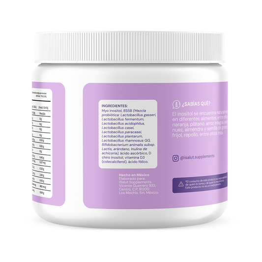 Myo & D-Chiro Inositol 40:1 + Ácido Fólico y Vitamina D
