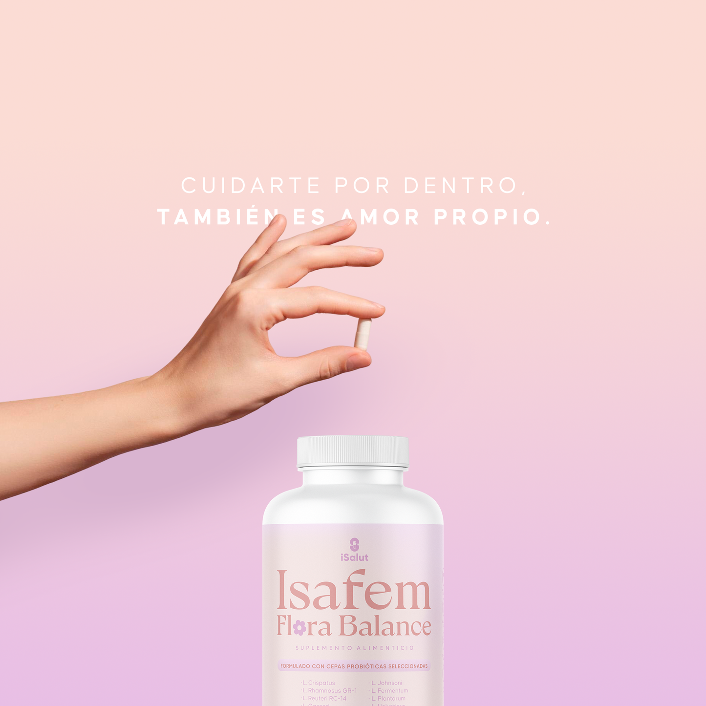 Prebióticos Suplemento Isafem Flora Balance