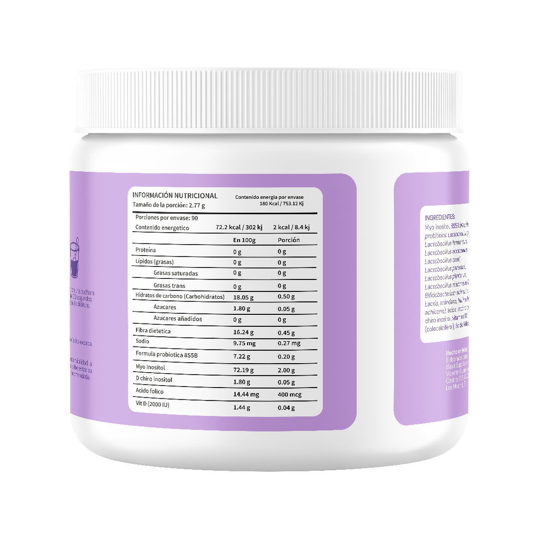 Myo & D-Chiro Inositol 40:1 + Ácido Fólico y Vitamina D