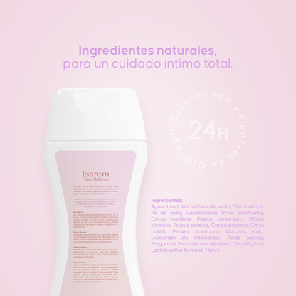 Shampoo con Probióticos para el Cuidado íntimo