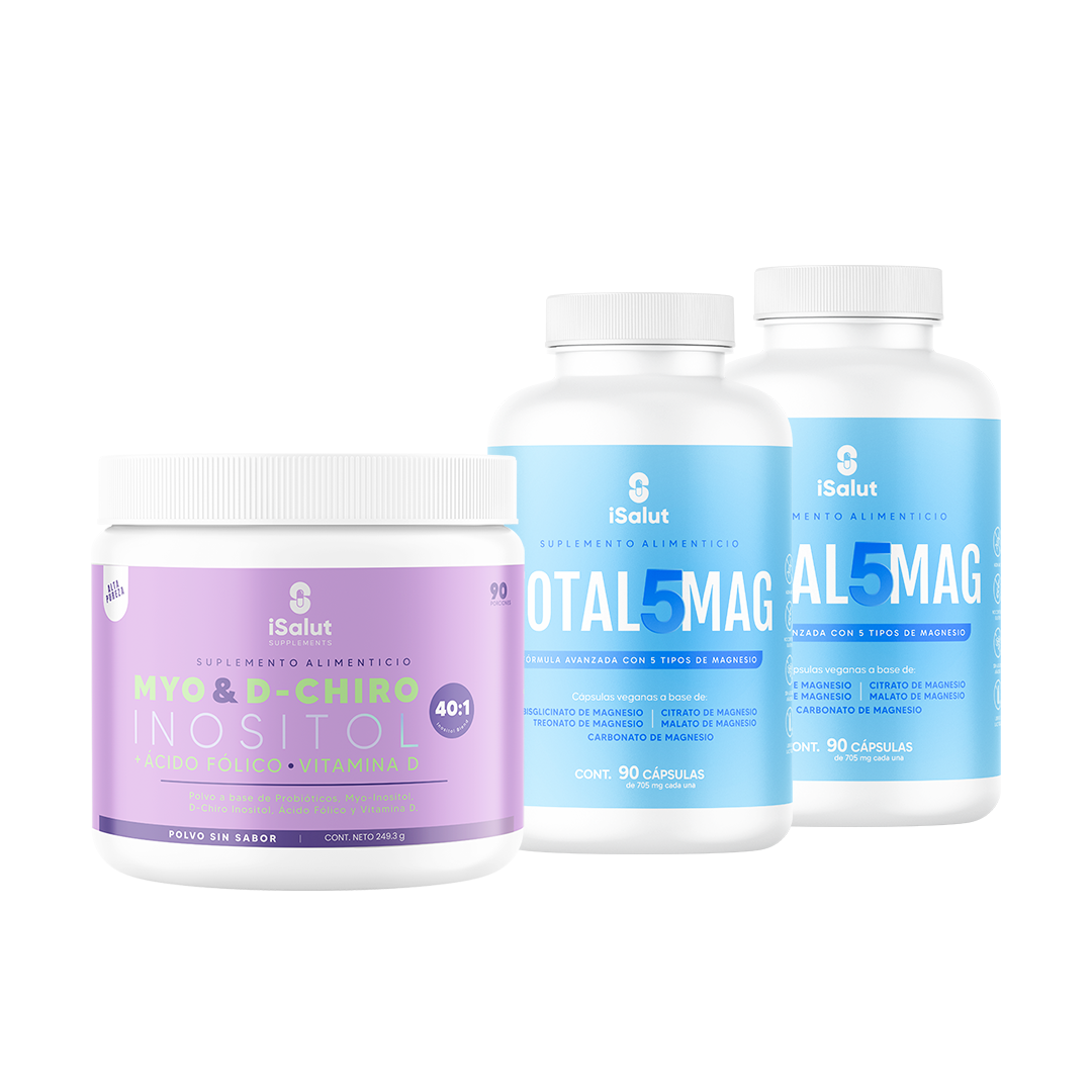 Kit - Myo Inositol + 2 Magnesios