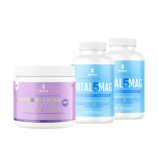 Kit - Myo Inositol + 2 Magnesios
