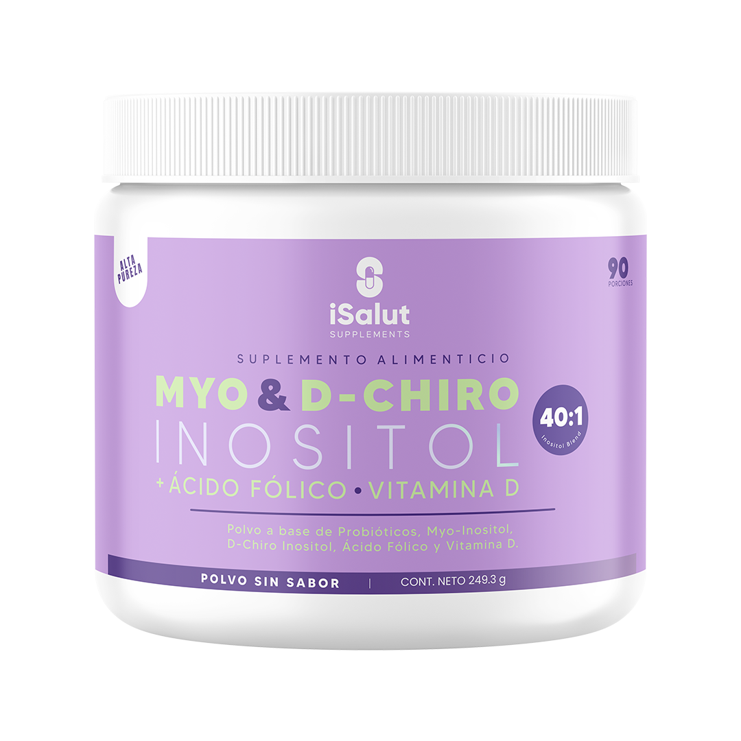 Myo & D-Chiro Inositol 40:1 + Ácido Fólico y Vitamina D